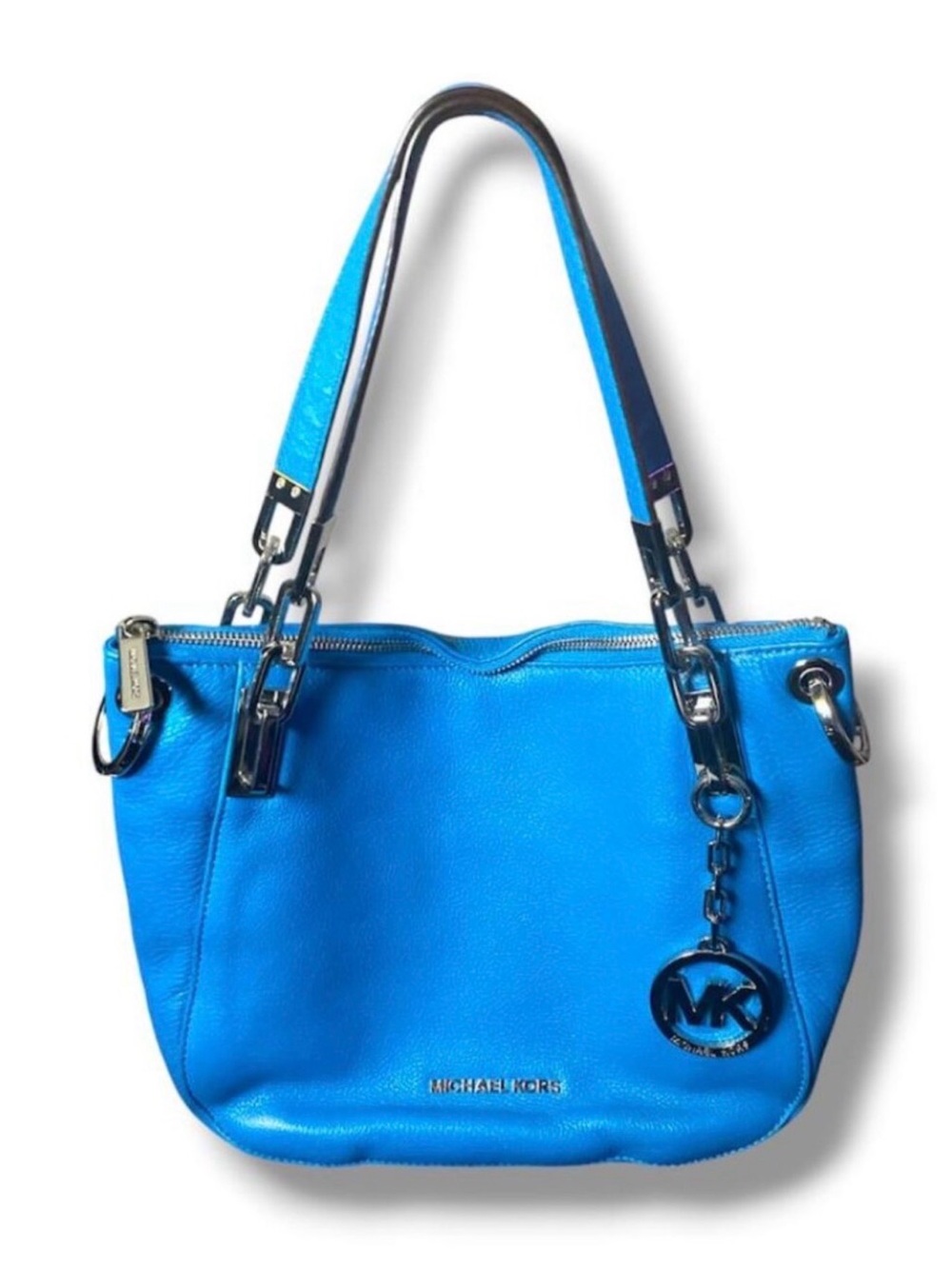 Michael Kors Brooke Medium Leather Shoulder Bag (No CallI Outs)